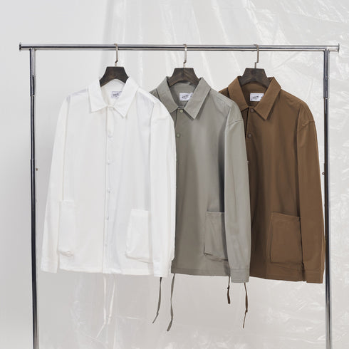Boysnextdoor Coach Shirt Jacket Green